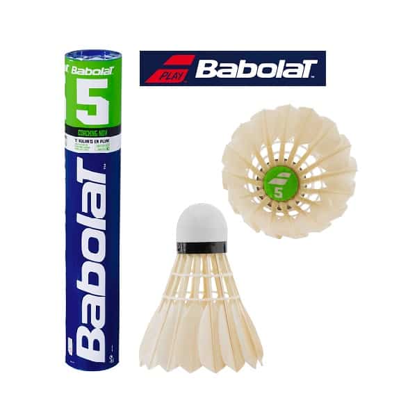 BABOLAT FEATHER SHUTTLECOCK 5 thephysicalstore